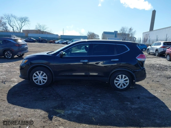 2015 Nissan Rogue S with VIN KNMAT2MT7FP554812, listed as a IAAI auction lot 41876774 with 174,041 mi miles. Bid and sale history available at carsss.com. Image 14.