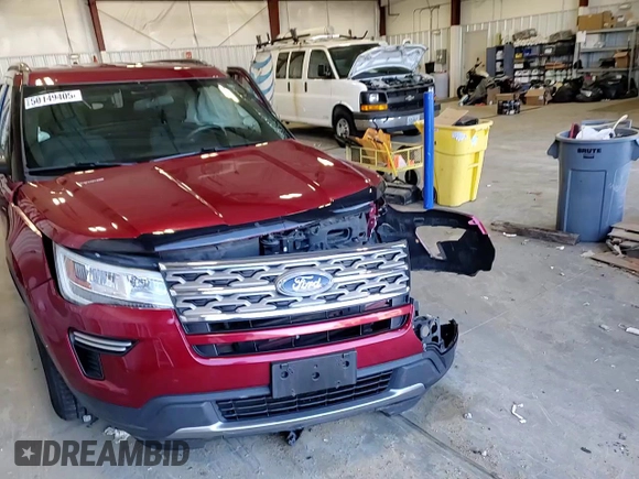 2018 Ford Explorer XLT with VIN 1FM5K7D87JGA12479, listed as a Copart auction lot 50149405 with Not Provided miles and Clean Title. Bid and sale history available at DreamBid. Image 11.