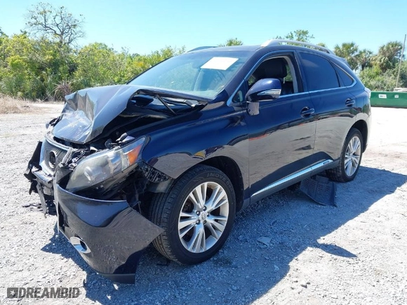 2010 Lexus RX 450h with VIN JTJBC1BA2A2010818, listed as a IAAI auction lot 41900059 with NaN miles. Bid and sale history available at carsss.com. Image 2.
