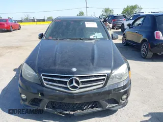 2010 Mercedes-Benz C 63 AMG with VIN WDDGF7HB9AF438001, listed as a IAAI auction lot 42163284 with 105,544 mi miles and . Bid and sale history available at carsss.com. Image 12.
