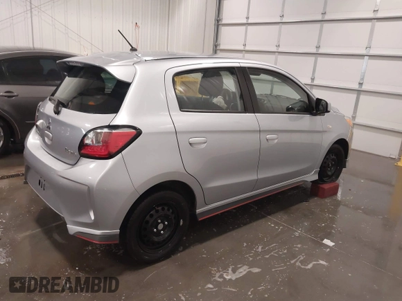 2022 Mitsubishi Mirage ES z VIN ML32AUHJ4NH007491, wystawiony jako IAAI lot #41641405 z przebiegiem 37 322 mil mil oraz . Historia ofert i sprzedaży dostępna na DreamBid. Obrazek 4.