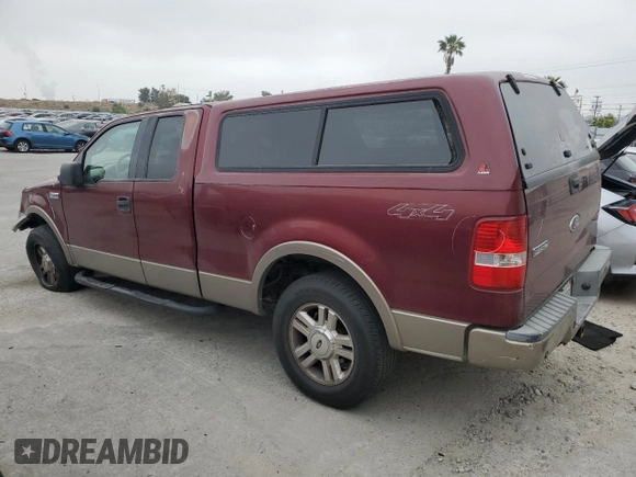 2004 Ford F-150 XLT with VIN 1FTPX14504NA99210, listed as a Copart auction lot 55646105 with 130,865 mi miles and Salvage Title. Bid and sale history available at carsss.com. Image 2.