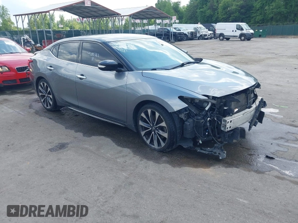2016 Nissan Maxima SL with VIN 1N4AA6AP7GC395308, listed as a IAAI auction lot 42187762 with 154,171 mi miles and . Bid and sale history available at DreamBid. Image 1.
