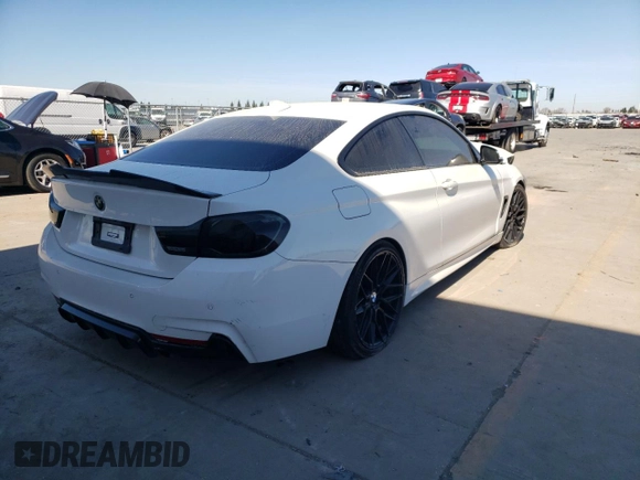 2016 BMW 4 Series 435i with VIN WBA3R1C57GK529554, listed as a Copart auction lot 47603145 with Not provided miles and Salvage title. Bid and sale history available at DreamBid. Image 3.