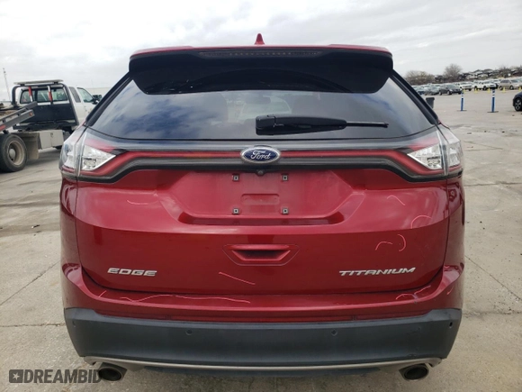 2017 Ford Edge Titanium with VIN 2FMPK3K81HBB56177, listed as a Copart auction lot 85916874 with 102,945 mi miles and Clean Title. Bid and sale history available at carsss.com. Image 6.