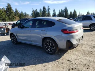2023 BMW X4 M40i with VIN 5UX43DT00P9R86047, listed as a Copart auction lot 47321295 with 21,640 mi miles and Salvage title. Bid and sale history available at DreamBid. Image 2.