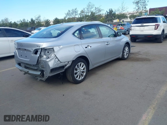 2018 Nissan Sentra S with VIN 3N1AB7AP6JY348026, listed as a IAAI auction lot 42014856 with 44,958 mi miles and . Bid and sale history available at DreamBid. Image 4.