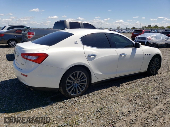2016 Maserati Ghibli z VIN ZAM57XSA8G1166993, wystawiony jako Copart lot #51677735 z przebiegiem 58 215 mil mil oraz Tytuł czysty. Historia ofert i sprzedaży dostępna na DreamBid. Obrazek 3.