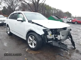 2023 Audi Q7 Premium with VIN WA1ACBF72PD009565, listed as a IAAI auction lot 41022701 with 20,558 mi miles and . Bid and sale history available at DreamBid. Image 6.