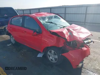 2009 Chevrolet Aveo 1LT with VIN KL1TD56E79B665441, listed as a IAAI auction lot 42507588 with 110,210 mi miles and . Bid and sale history available at DreamBid. Image 1.