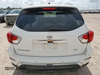2017 Nissan Pathfinder SV with VIN 5N1DR2MN4HC698045, listed as a Copart auction lot 61505615 with 114,227 mi miles and Salvage title. Bid and sale history available at DreamBid. Image 6.