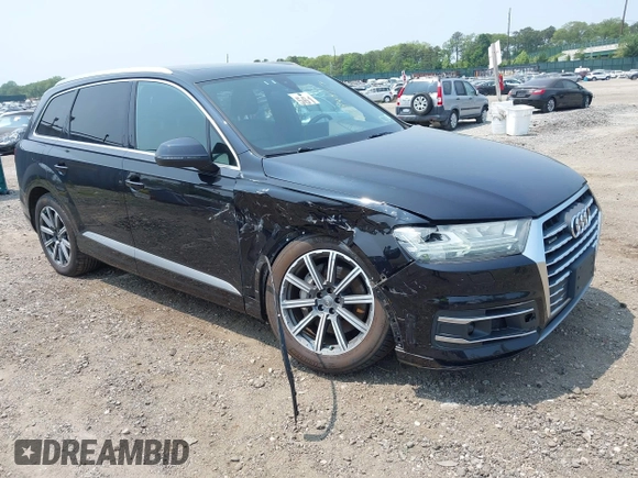 2017 Audi Q7 Premium Plus with VIN WA1LAAF73HD019855, listed as a IAAI auction lot 42449954 with 70,140 mi miles and . Bid and sale history available at DreamBid. Image 1.