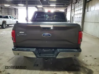 2015 Ford F-150 XLT with VIN 1FTEW1EG4FKD01433, listed as a Copart auction lot 58144465 with 102,059 mi miles and Salvage title. Bid and sale history available at DreamBid. Image 6.