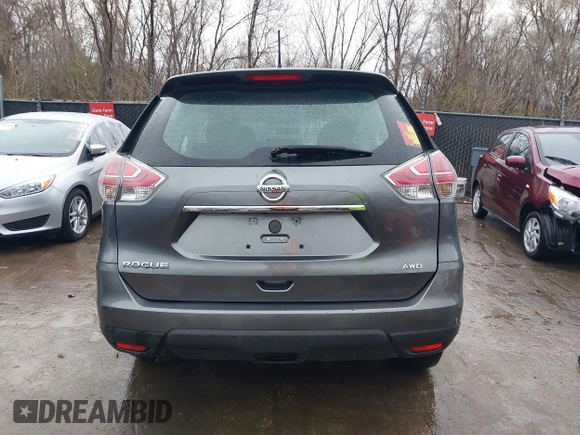 2016 Nissan Rogue SL with VIN 5N1AT2MV9GC833751, listed as a IAAI auction lot 41826118 with Not Provided miles and . Bid and sale history available at DreamBid. Image 16.