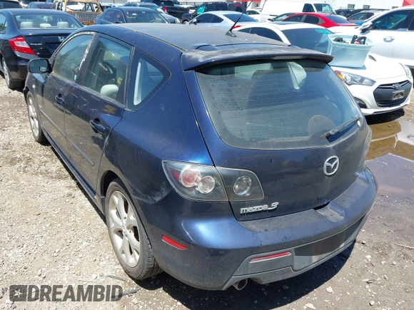 2009 Mazda Mazda3 s Touring with VIN JM1BK343091203101, listed as a IAAI auction lot 42036616 with 140,755 mi miles. Bid and sale history available at carsss.com. Image 3.