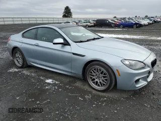2013 BMW 6 Series 650i with VIN WBAYM9C59DDW20392, listed as a Copart auction lot 43467595 with 57,653 mi miles and Clean Title. Bid and sale history available at carsss.com. Image 4.