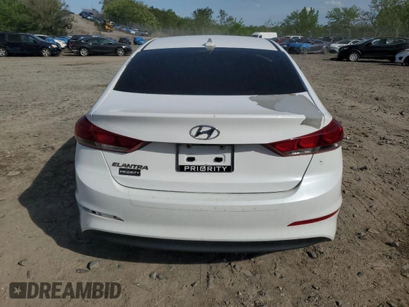 2018 Hyundai Elantra SEL with VIN 5NPD84LF1JH273177, listed as a Copart auction lot 55187265 with 174,107 mi miles and Clean Title. Bid and sale history available at DreamBid. Image 6.