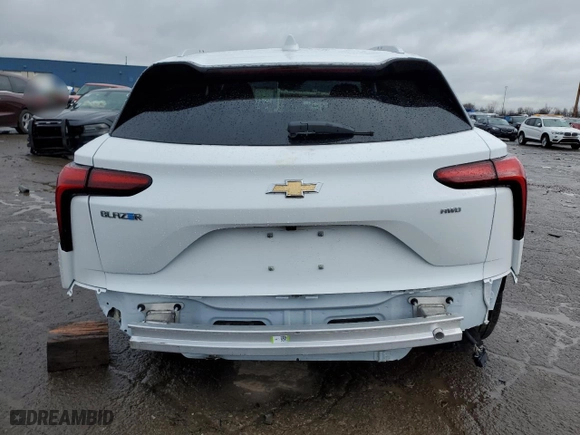 2024 Chevrolet Blazer EV eAWD LT with VIN 3GNKDBRJ9RS223039, listed as a Copart auction lot 81541254 with 2,531 mi miles and Non Repairable. Bid and sale history available at carsss.com. Image 6.