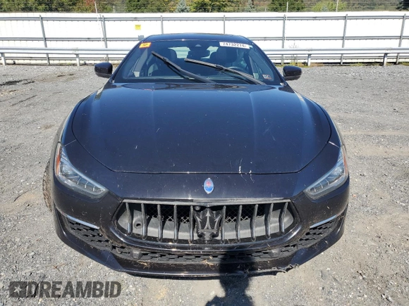 2018 Maserati Ghibli S Q4 GranLusso with VIN ZAM57YTL6J1278589, listed as a Copart auction lot 74732274 with 84,979 mi miles and Salvage Title. Bid and sale history available at carsss.com. Image 5.