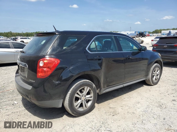 2012 Chevrolet Equinox LS with VIN 2GNALBEK8C1171709, listed as a Copart auction lot 55756145 with 221,180 mi miles and Clean Title. Bid and sale history available at DreamBid. Image 3.