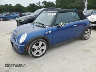 2007 MINI Convertible S с VIN WMWRH33567TJ45123, выставлен на аукционе Copart как лот 55702735 с пробегом 60 117 миль миль и Списание • Salvage title. История ставок и продаж доступна на DreamBid. Изображение 1.