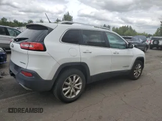 2015 Jeep Cherokee Limited with VIN 1C4PJMDS3FW556453, listed as a Copart auction lot 54539175 with 105,156 mi miles and Clean Title. Bid and sale history available at carsss.com. Image 3.