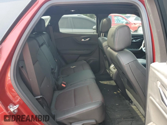 2022 Chevrolet Blazer RS with VIN 3GNKBKRS9NS116551, listed as a Copart auction lot 60444725 with 61,186 mi miles and Salvage title. Bid and sale history available at DreamBid. Image 10.