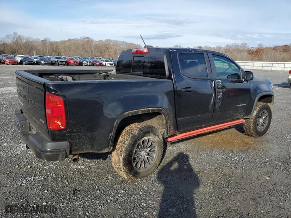2021 Chevrolet Colorado 4WD ZR2 with VIN 1GCGTEEN8M1232532, listed as a Copart auction lot 85311714 with 41,958 mi miles and Salvage Title. Bid and sale history available at carsss.com. Image 3.