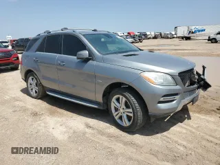 2012 Mercedes-Benz M 350 with VIN 4JGDA2EB0CA053022, listed as a Copart auction lot 54265885 with 159,300 mi miles and Clean Title. Bid and sale history available at DreamBid. Image 4.