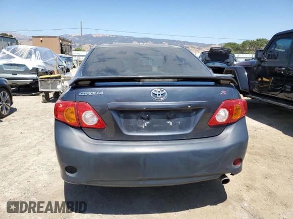 2010 Toyota Corolla with VIN 1NXBU4EE9AZ273341, listed as a Copart auction lot 60748065 with 227,842 mi miles and Salvage title. Bid and sale history available at DreamBid. Image 6.