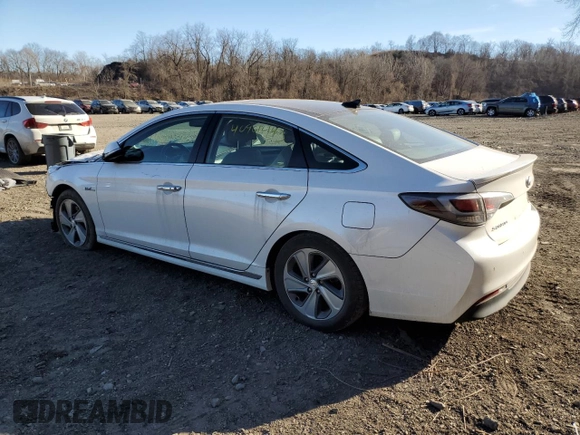 2016 Hyundai Sonata Hybrid Limited with VIN KMHE34L12GA031419, listed as a Copart auction lot 40901493 with 74,055 mi miles. Bid and sale history available at carsss.com. Image 2.