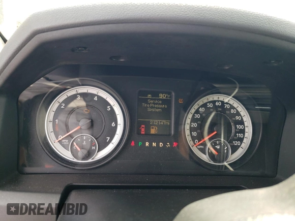 2013 Ram 2500 Tradesman with VIN 3C6LR4ATXDG578697, listed as a Copart auction lot 70364934 with 212,147 mi miles and Salvage Title. Bid and sale history available at carsss.com. Image 9.