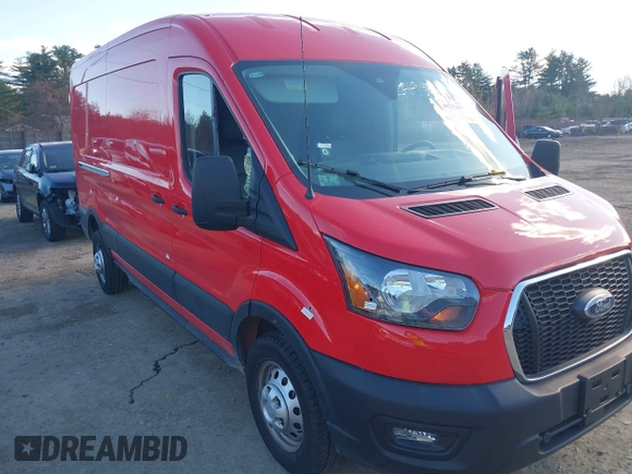 2024 Ford Transit Cargo z VIN 1FTBR2C80RKA48160, wystawiony jako IAAI lot #40732677 z przebiegiem 2 844 mil mil oraz . Historia ofert i sprzedaży dostępna na DreamBid. Obrazek 6.
