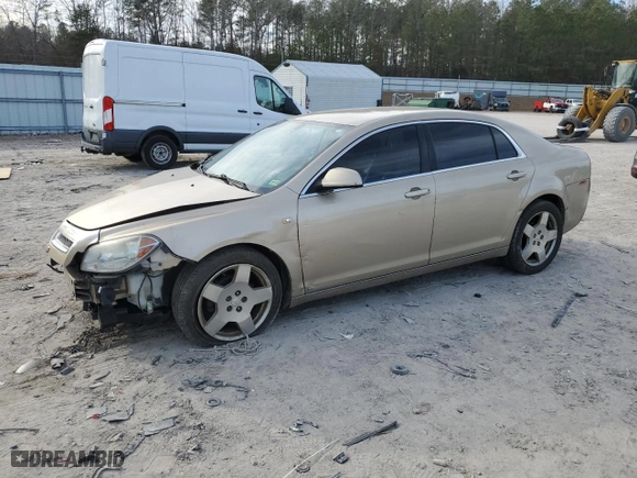 2008 Chevrolet Malibu LT w/2LT with VIN 1G1ZJ57728F261684, listed as a Copart auction lot 43406245 with 171,252 mi miles and Salvage Title. Bid and sale history available at carsss.com. Image 1.