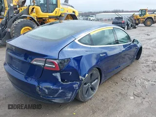 2018 Tesla Model 3 Long Range Battery with VIN 5YJ3E1EB4JF094496, listed as a IAAI auction lot 41983799 with 188,316 mi miles and . Bid and sale history available at DreamBid. Image 4.