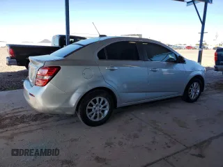 2020 Chevrolet Sonic LT with VIN 1G1JD5SB1L4103874, listed as a Copart auction lot 49900005 with 46,210 mi miles and Salvage title. Bid and sale history available at DreamBid. Image 3.