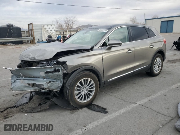2017 Lincoln MKX Select with VIN 2LMPJ8KPXHBL44921, listed as a Copart auction lot 41451255 with 126,478 mi miles and Salvage Title. Bid and sale history available at carsss.com. Image 1.