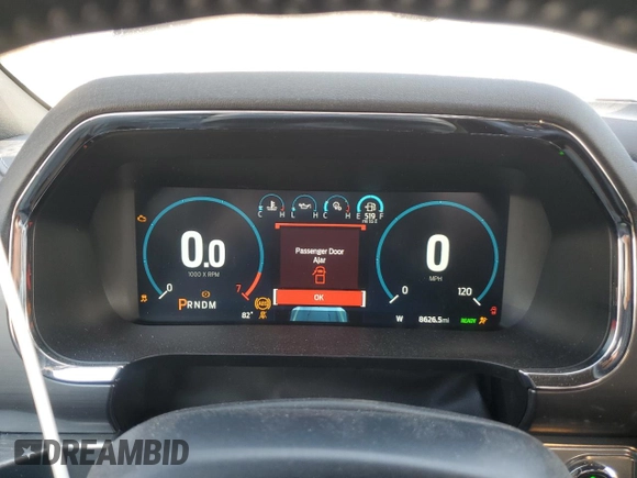 2022 Ford F-150 XL with VIN 1FTFW1ED4NFB39112, listed as a Copart auction lot 54496595 with 8,626 mi miles and Salvage Title. Bid and sale history available at DreamBid. Image 9.