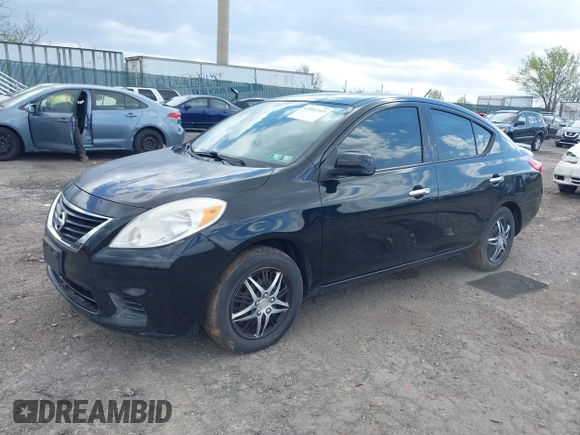 2014 Nissan Versa SV with VIN 3N1CN7AP7EL811097, listed as a IAAI auction lot 42051169 with 121,761 mi miles. Bid and sale history available at carsss.com. Image 6.