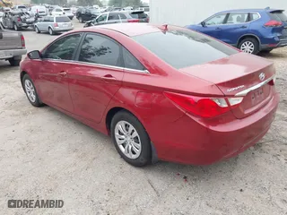 2013 Hyundai Sonata GLS with VIN 5NPEB4AC8DH563659, listed as a IAAI auction lot 42030861 with 80,170 mi miles. Bid and sale history available at carsss.com. Image 3.