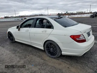 2012 Mercedes-Benz C 300 Sport with VIN WDDGF8BB4CA598687, listed as a Copart auction lot 55562575 with 371,312 mi miles and Clean title. Bid and sale history available at DreamBid. Image 2.