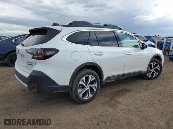 2022 Subaru Outback Touring with VIN 4S4BTAPC4N3213024, listed as a Copart auction lot 59787775 with 40,789 mi miles and Salvage title. Bid and sale history available at DreamBid. Image 3.
