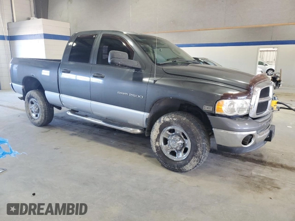 2004 Dodge Ram 2500 SLT with VIN 3D7KU28D44G210544, listed as a Copart auction lot 52291895 with 182,774 mi miles and Salvage Title. Bid and sale history available at carsss.com. Image 4.
