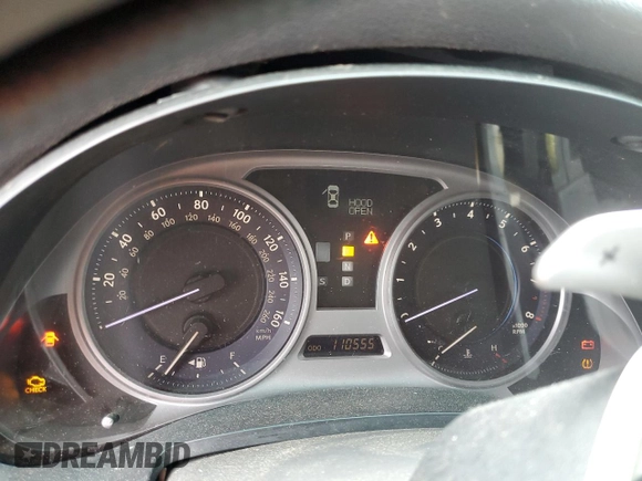 2006 Lexus IS 250 with VIN JTHBK262262016946, listed as a Copart auction lot 58271605 with 110,555 mi miles and Clean title. Bid and sale history available at DreamBid. Image 9.