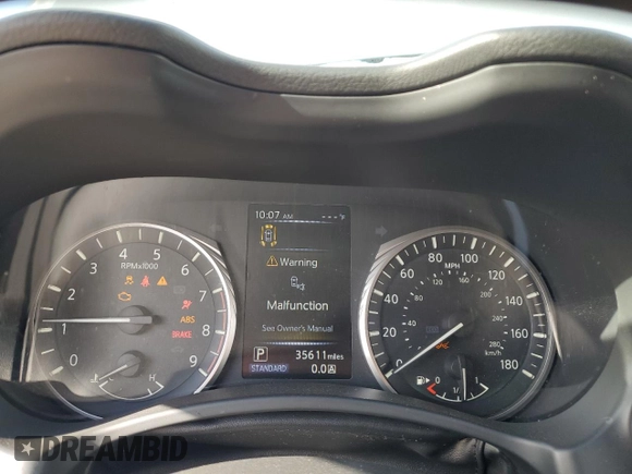 2021 Infiniti Q60 Red Sport 400 с VIN JN1FV7LK2MM530327, выставлен на аукционе Copart как лот 80844904 с пробегом 35 611 миль миль и Списание • Salvage title. История ставок и продаж доступна на DreamBid. Изображение 9.