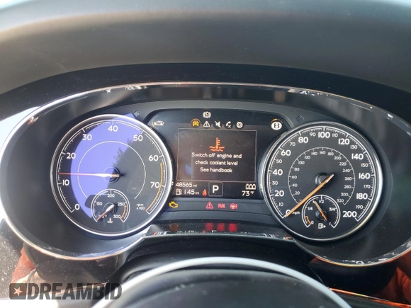 2018 Bentley Bentayga Signature z VIN SJAAC2ZV8JC020603, wystawiony jako Copart lot #44983945 z przebiegiem 48 565 mil mil oraz Szkody całkowita. Historia ofert i sprzedaży dostępna na DreamBid. Obrazek 9.