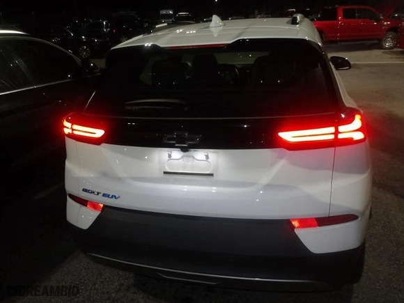 2022 Chevrolet Bolt EUV LT with VIN 1G1FY6S03N4125229, listed as a IAAI auction lot 41979216 with 21,667 mi miles. Bid and sale history available at carsss.com. Image 1.