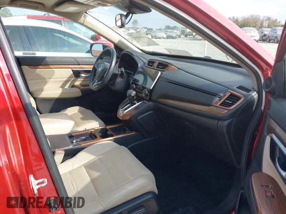 2018 Honda CR-V EX-L with VIN 2HKRW2H81JH699400, listed as a IAAI auction lot 40601913 with 139,417 mi miles. Bid and sale history available at carsss.com. Image 5.