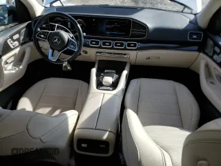 2022 Mercedes-Benz GLE 580 with VIN 4JGFB8GB1NA785636, listed as a Copart auction lot 45397535 with 55,332 mi miles and Salvage title. Bid and sale history available at DreamBid. Image 8.