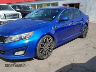 2014 Kia Optima SXL Turbo with VIN 5XXGR4A61EG285117, listed as a Copart auction lot 53501295 with 149,594 mi miles and Clean Title. Bid and sale history available at DreamBid. Image 2.